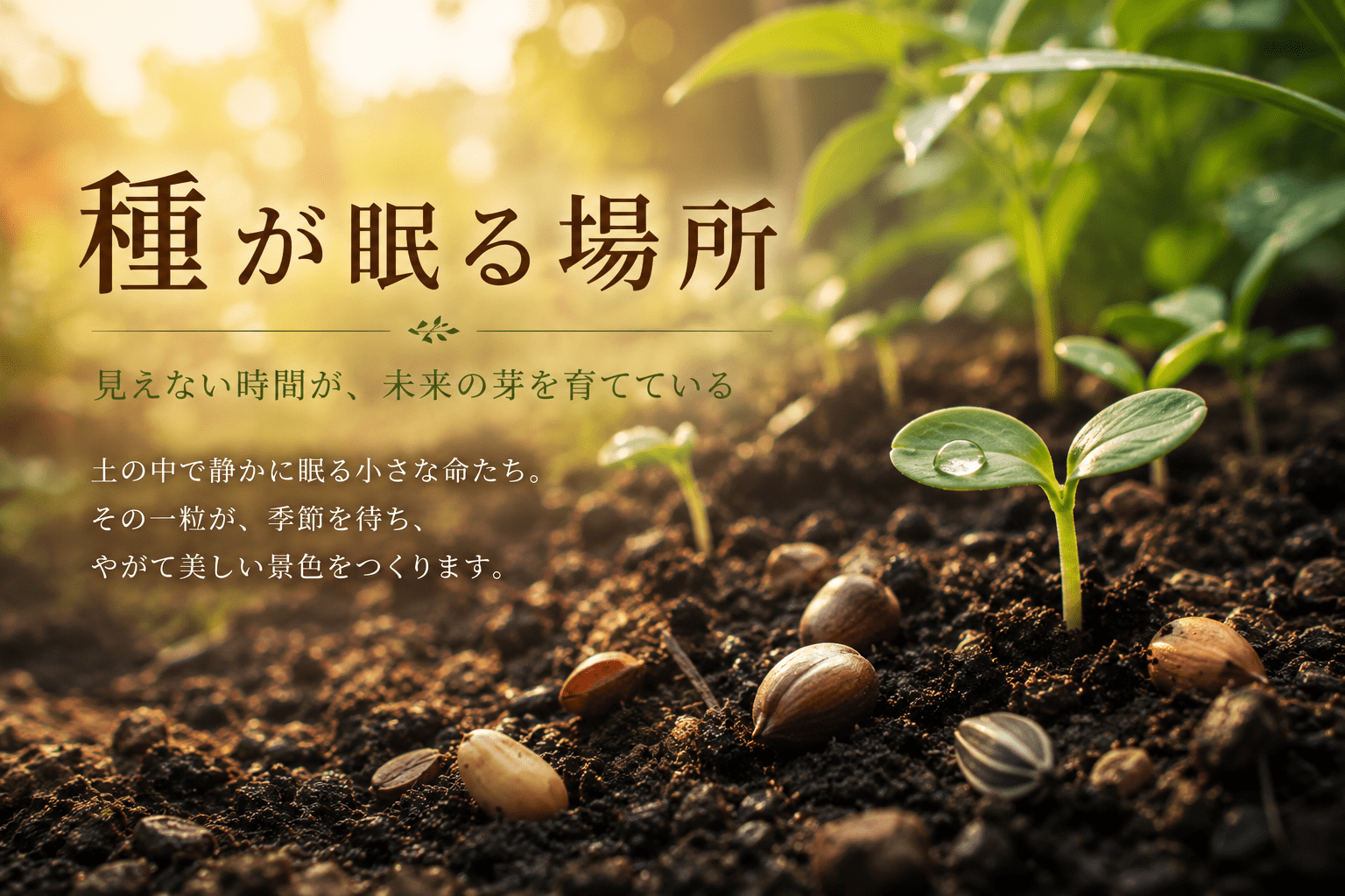 種が眠る場所