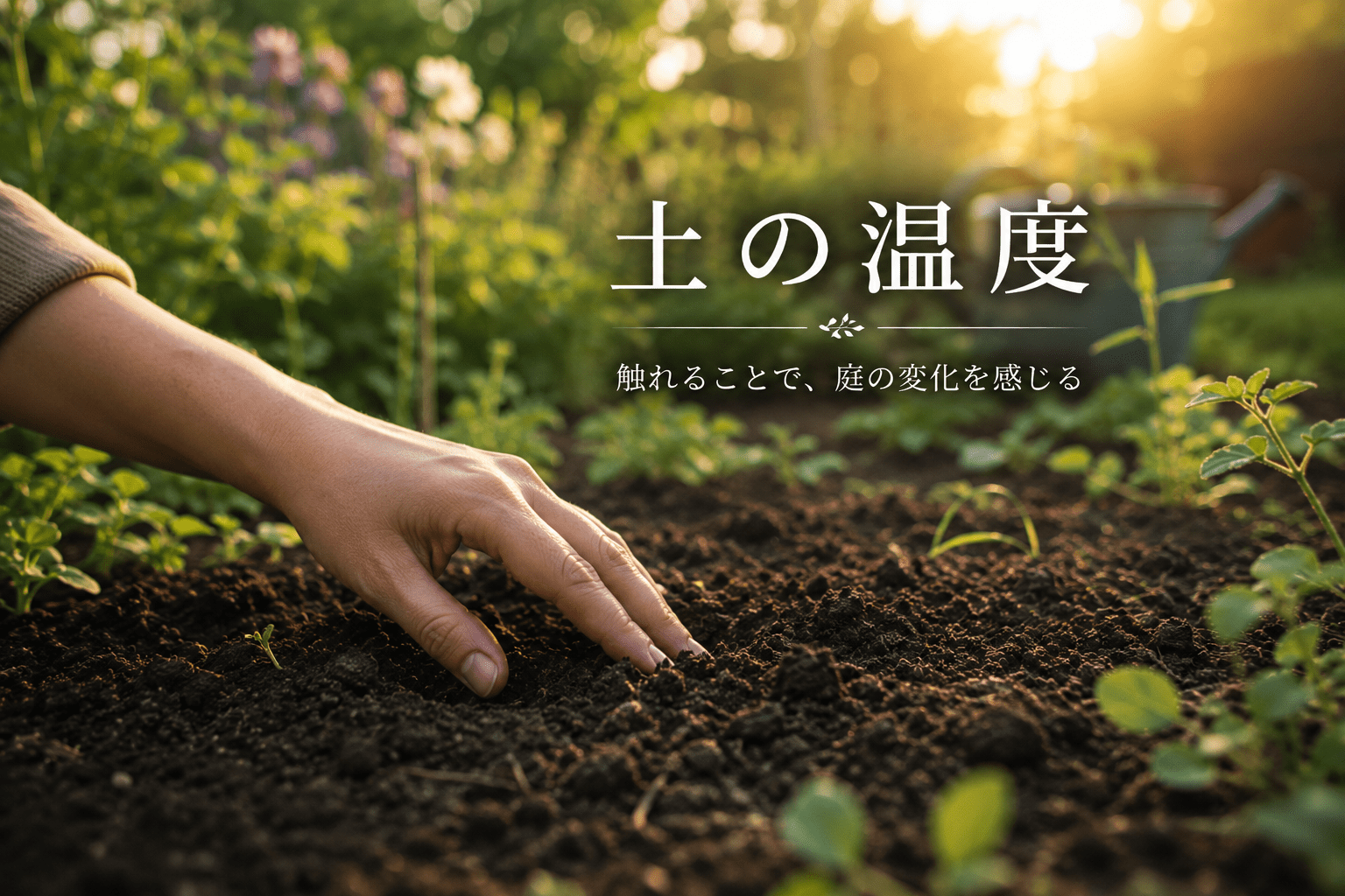 土の温度