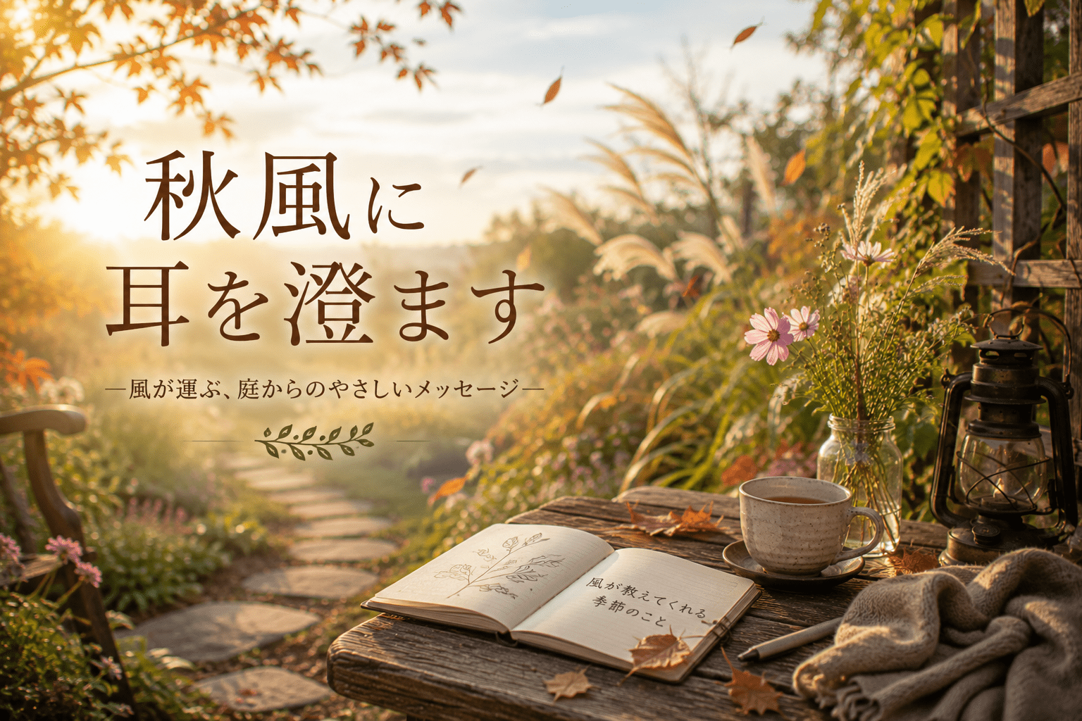 秋風に耳を澄ます
